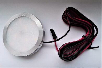 LED svítidlo SLIM RING DIFUZOR MATNÝ 60x8mm 2W 12V (bílá teplá), vrut/lepení  (3202117120)