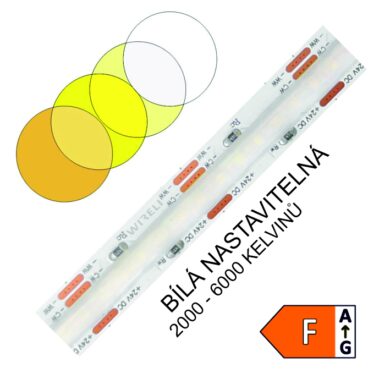CTA LED pásek SCOF 480 WIRELI 2x1000lm 20W 0,83A 24V (variabilní bílá)  (3202377601)
