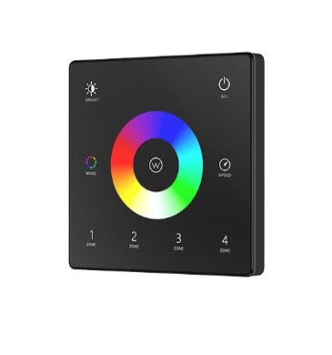 Ovladač dotykový nástěnný čtyřzónový RGB/RGBW  (3204000551)