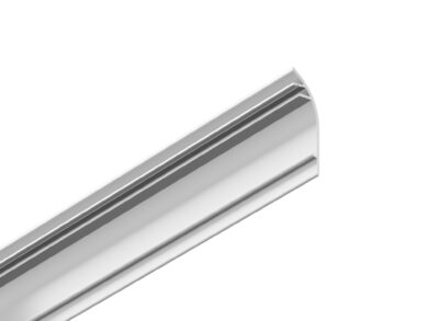Profil WIRELI SKIRT10 vnější kryt stříbrný elox, 2m (metráž)  (3209615120)