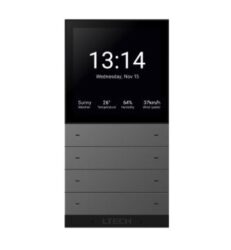 Panel ovldn  SMART HOME SUPER GREY - Centrln ovldac panel Wi-Fi, Bluetooth 5.0 SIG Mesh pro chytrou domacnost.